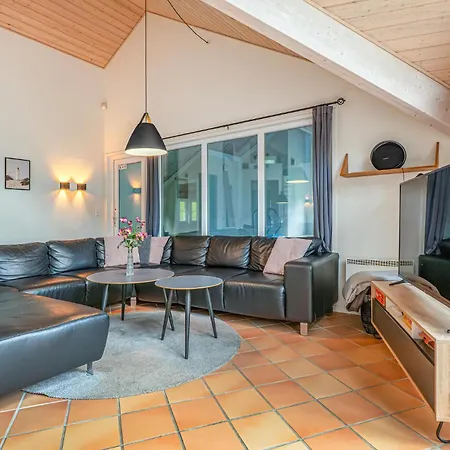Beach Front Home In Blavand With Sauna *